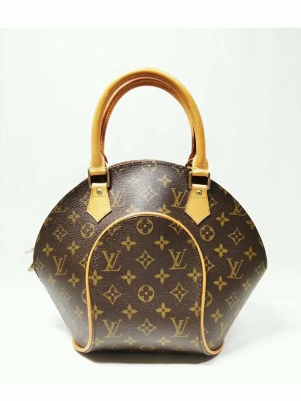 Authentic Louis Vuitton Ellipse PM Monogram Canvas Satchel Handbag Vintage LV